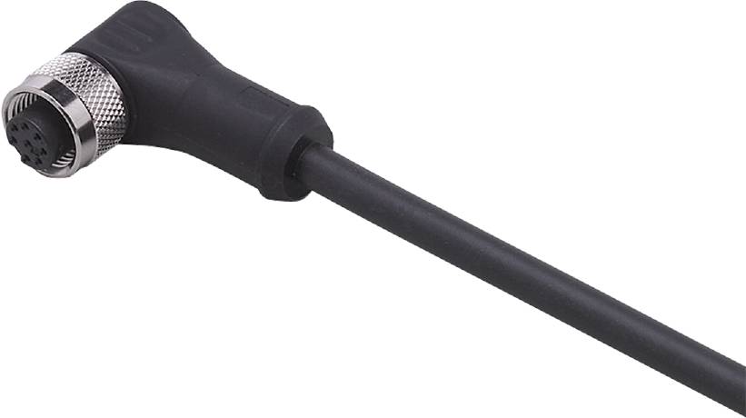 IFM E10980 Kabeldose abgewinkelt M12 8-polig AC/DC-1
