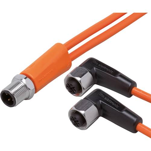 ifm Electronic EVT336 Verbindungsleitung Stecker, gerade, Buchse, gewinkelt 2 m Polzahl Sensoren: 4, 5 1 St.