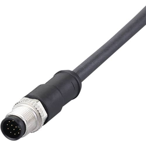 ifm Electronic E12455 Verbindungsleitung Stecker, gerade 5 m Polzahl Sensoren: 12 1 St.