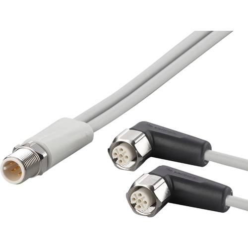 ifm Electronic EVF336 Verbindungsleitung Stecker, gerade, Buchse, gewinkelt 2 m Polzahl Sensoren: 4, 5 1 St.