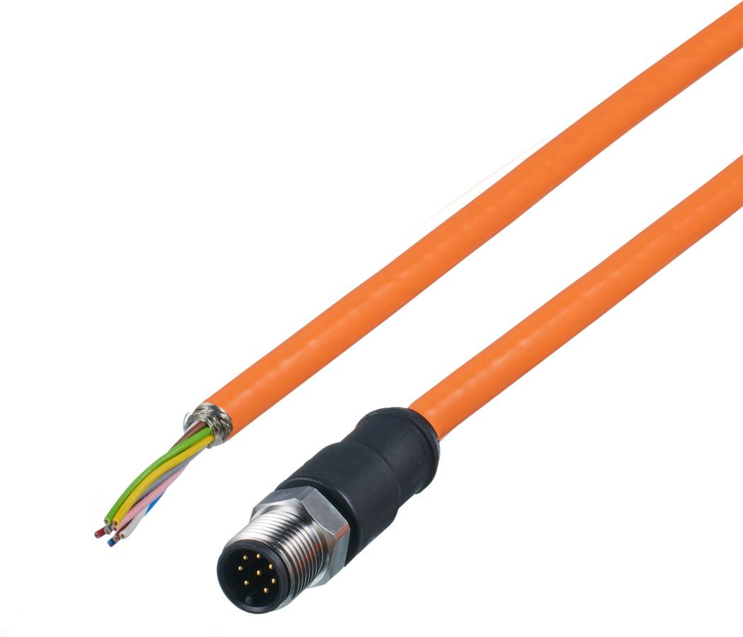 ifm Electronic E12732 Verbindungsleitung Stecker, gerade 10 m Polzahl Sensoren: 8 1 St.
