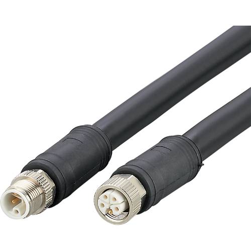ifm Electronic E12651 Verbindungsleitung Stecker, gerade, Buchse, gerade 0.25 m Polzahl Sensoren: 5, 5 1 St.