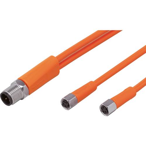 ifm Electronic EVT339 Verbindungsleitung Stecker, gerade, Buchse, gerade 0.6 m Polzahl Sensoren: 4, 4 1 St.