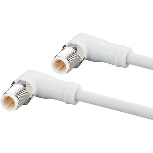 Thumbnail - ifm Electronic EVF547 Verbindungsleitung Stecker, gewinkelt 10 m Polzahl Sensoren: 4 1 St.