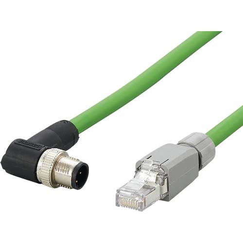 Thumbnail - ifm Electronic E12226 Verbindungsleitung Stecker, gerade, Stecker, gewinkelt 2 m Polzahl Sensoren: 4 1 St.