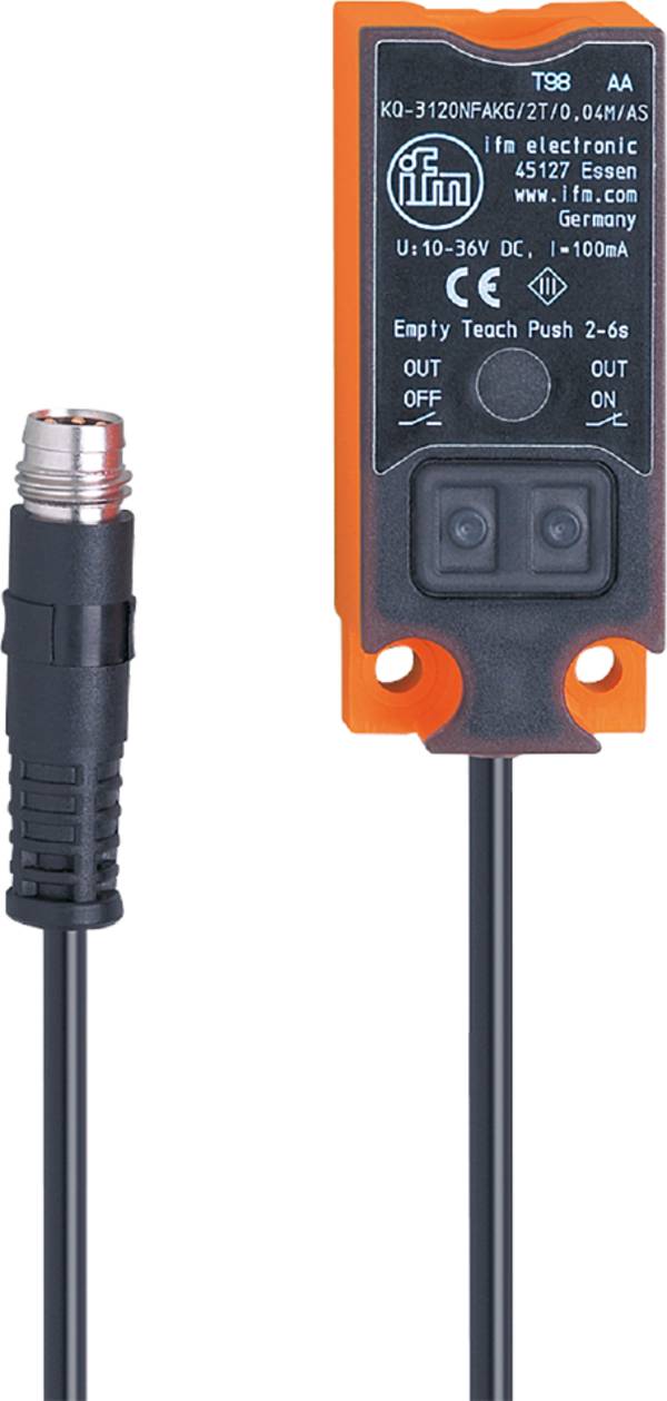 ifm Electronic Sensor Kapazitiv KQ6004 KQ6004 nicht bündig PNP (L x B x H) 14 x 20 x 48 mm