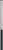Eine Nahaufnahme einer glatten grauen Oberfläche oder Wand ohne erkennbare Strukturen oder Details.