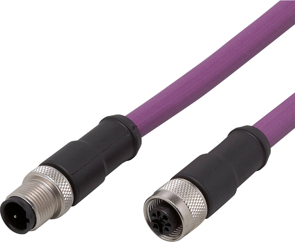 ifm Electronic E12317 Verbindungsleitung Stecker, gerade, Buchse, gerade 10 m Polzahl Sensoren: 2, 4 1 St.
