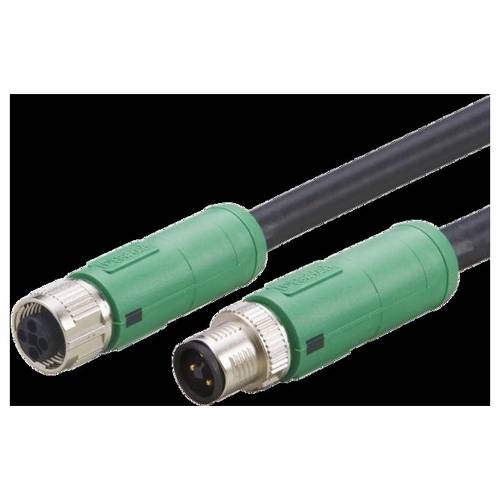 ifm Electronic E12428 Verbindungsleitung Stecker, gerade, Buchse, gerade 10 m Polzahl Sensoren: 4, 4 1 St.