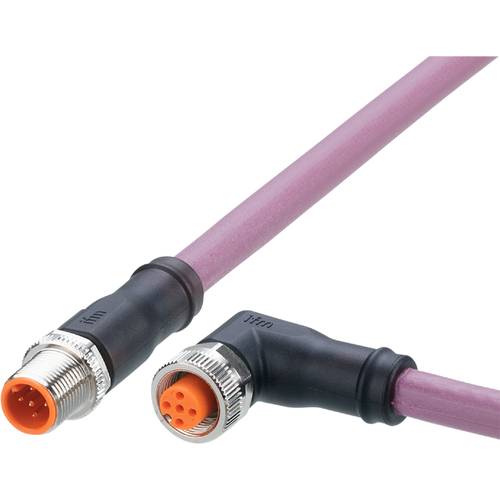 ifm Electronic EVC967 Verbindungsleitung Stecker, gerade, Buchse, gewinkelt 10 m Polzahl Sensoren: 5, 5 1 St.