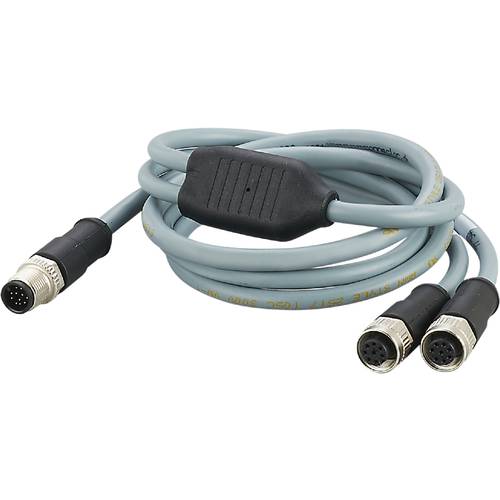 Thumbnail - ifm Electronic E80411 Verbindungsleitung Stecker, gerade, Buchse, gerade 1 m Polzahl Sensoren: 12, 8 1 St.