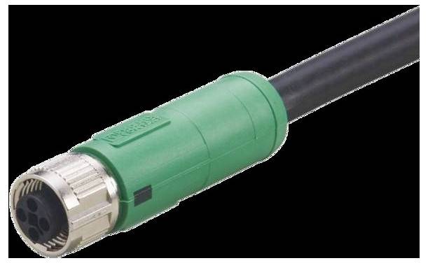 ifm Electronic E12497 Anschlussleitung Buchse, gerade 20 m Polzahl Sensoren: 4 1 St.