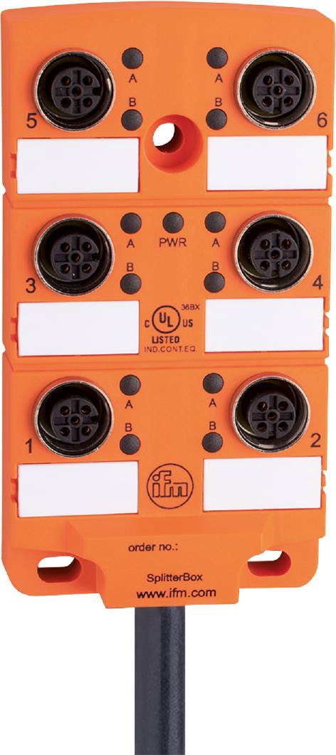 ifm Electronic EBC032 Sensor-/Aktor-Verteiler und Adapter 10 m Polzahl Sensoren: 5 1 St.