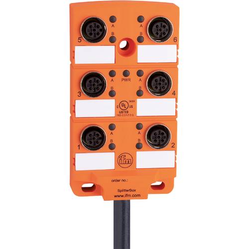 Thumbnail - ifm Electronic EBC041 Sensor-/Aktor-Verteiler und Adapter 15 m Polzahl Sensoren: 5 1 St.