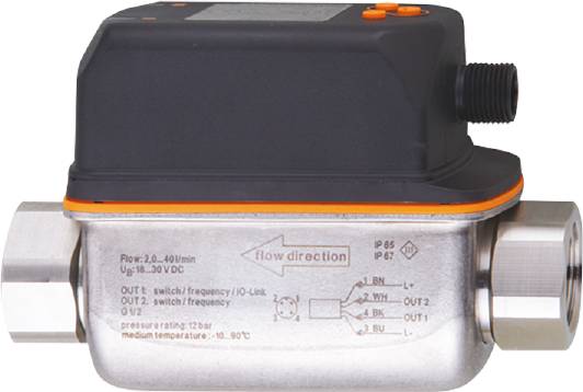 ifm Electronic Vortex-Durchflusssensor SV4614 SV4614 Betriebsspannung (Bereich): 18 - 30 V/DC 1 St.