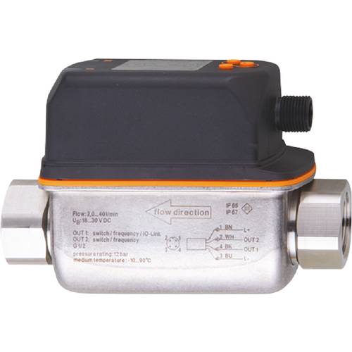 Thumbnail - ifm Electronic Vortex-Durchflusssensor SV5204 SV5204 Betriebsspannung (Bereich): 18 - 30 V/DC 1 St.