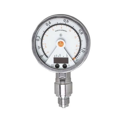 Thumbnail - ifm Electronic Drucksensor 1 St. PG2457 -0.72 psi bis 14.5 psi M12 1 Öffner, 1 Schließer, Analog