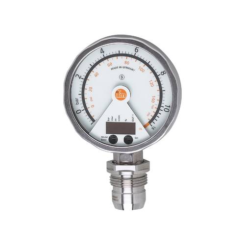 Thumbnail - ifm Electronic Drucksensor 1 St. PG2894 -14.5 psi bis 145 psi M12 1 Öffner, 1 Schließer, Analog