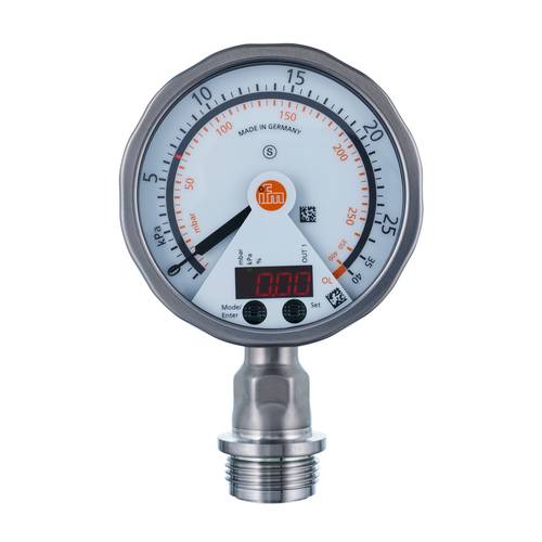 ifm Electronic Drucksensor 1 St. PG2738 -1 kPa bis 25 kPa M12 1 Öffner, 1 Schließer, Analog