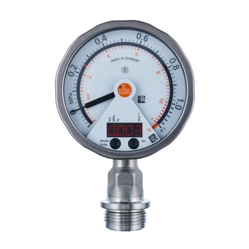 ifm Electronic Drucksensor 1 St. PG2744 -0 MPa bis 1 MPa M12 1 Öffner, 1 Schließer, Analog