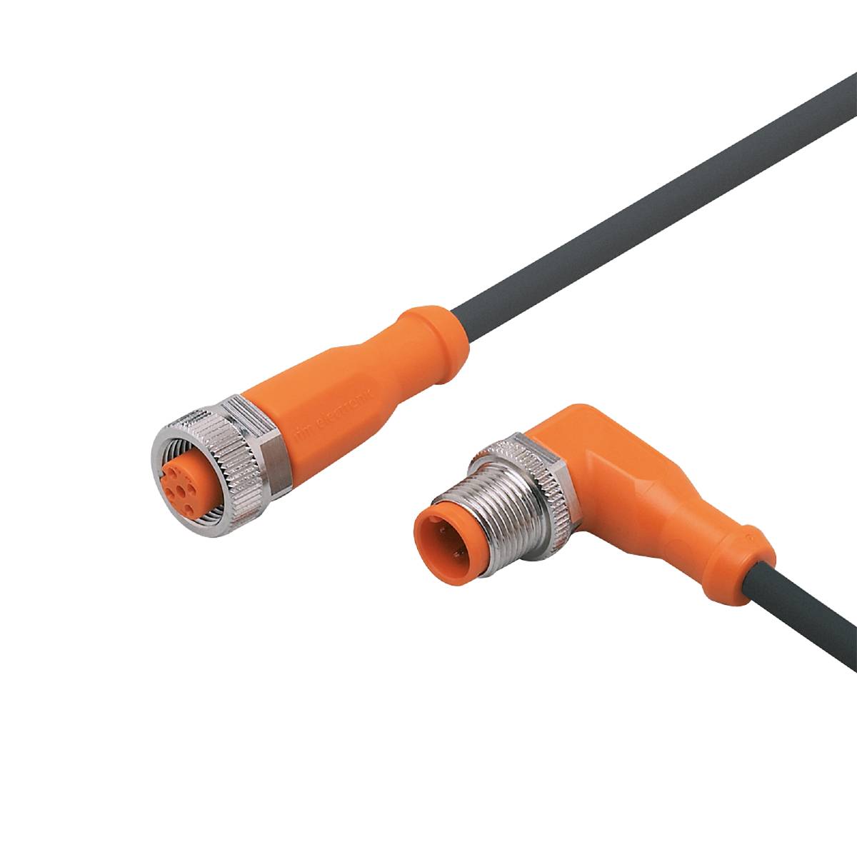 ifm Electronic EVC351 Verbindungsleitung Stecker, gewinkelt, Buchse, gerade 10 m Polzahl Sensoren: 5, 5 1 St.