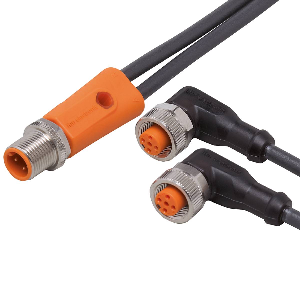 ifm Electronic EVC522 Verbindungsleitung Stecker, gerade, Buchse, gewinkelt 10 m Polzahl Sensoren: 4, 5 1 St.