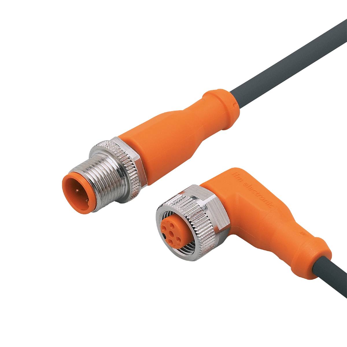 ifm Electronic EVC828 Verbindungsleitung Stecker, gerade, Buchse, gewinkelt 10 m Polzahl Sensoren: 3, 5 1 St.