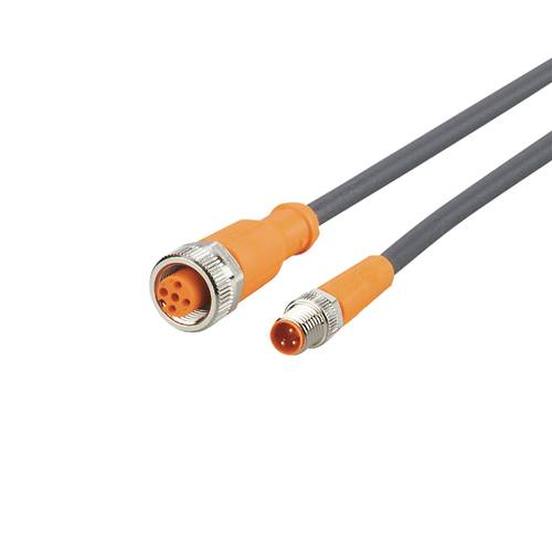 Thumbnail - ifm Electronic EVC415 Verbindungsleitung Stecker, gerade, Buchse, gerade 3 m Polzahl Sensoren: 3, 5 1 St.