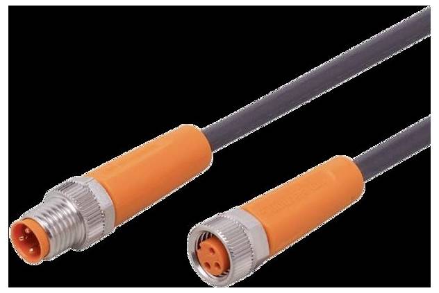 ifm Electronic EVC419 Verbindungsleitung Stecker, gerade, Buchse, gerade 2.5 m Polzahl Sensoren: 3, 3 1 St.
