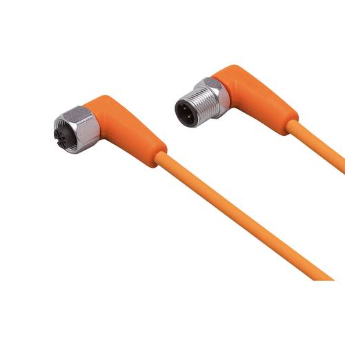 ifm Electronic EVT564 Verbindungsleitung Stecker, gewinkelt, Buchse, gewinkelt 3.75 m Polzahl Sensoren: 4, 5 1 St.