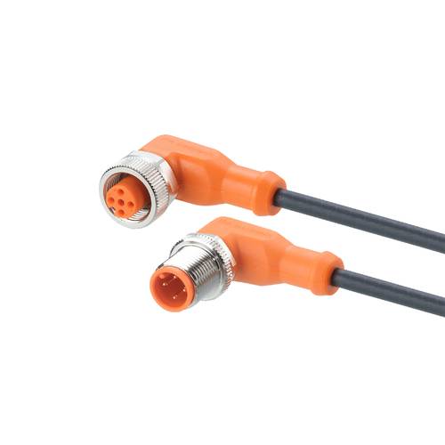 ifm Electronic EVC405 Verbindungsleitung Stecker, gewinkelt, Buchse, gewinkelt 15 m Polzahl Sensoren: 4, 5 1 St.