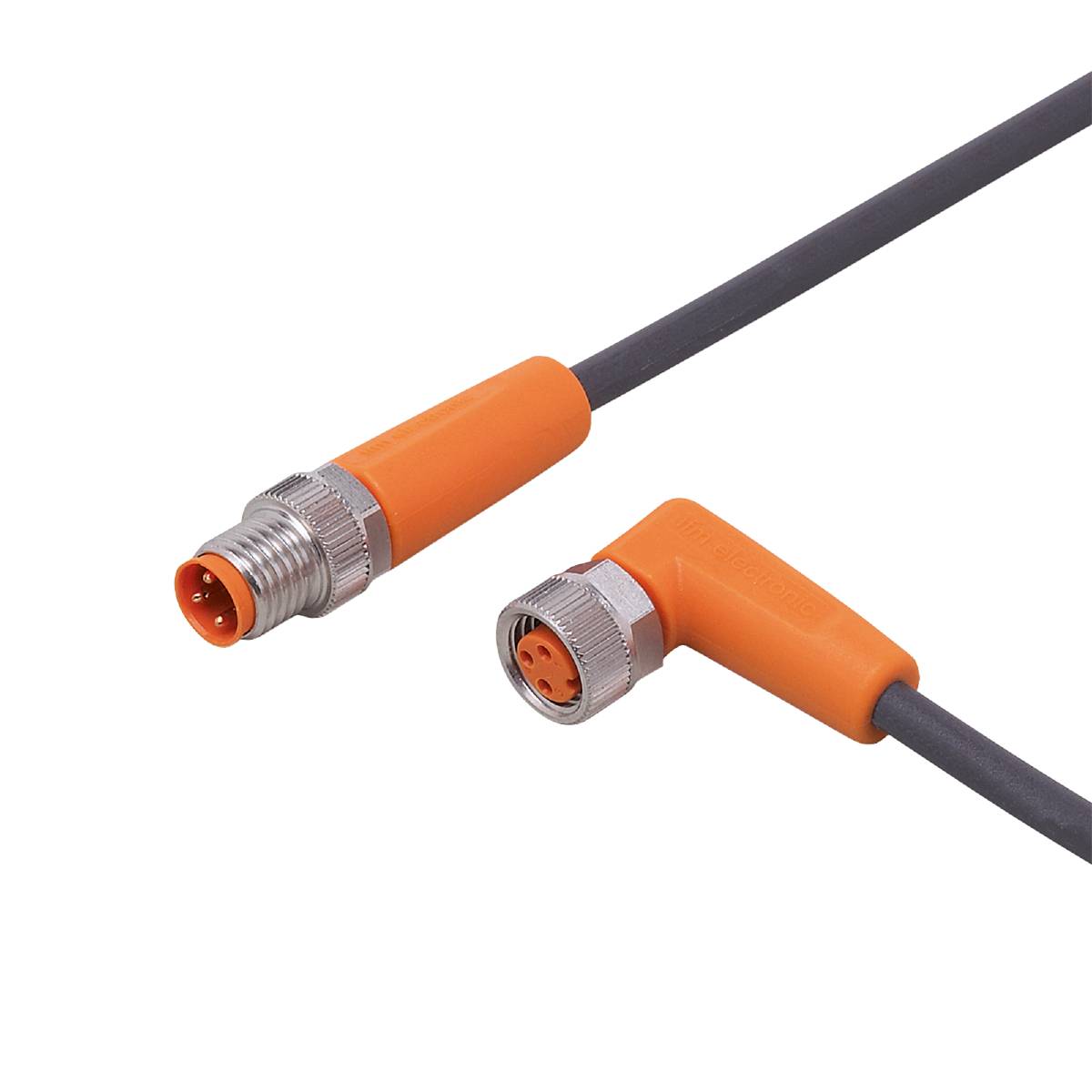 ifm Electronic EVC446 Verbindungsleitung Stecker, gerade, Buchse, gewinkelt 0.2 m Polzahl Sensoren: 3, 3 1 St.