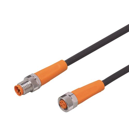ifm Electronic EVC460 Verbindungsleitung Stecker, gerade, Buchse, gerade 0.2 m Polzahl Sensoren: 4, 4 1 St.