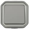 Legrand Komplett Aufputz, Wechselschalter Plexo Grau 069711L 1 St.