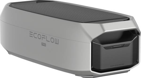 ECOFLOW Delta Pro 3 Extra Battery Akkupack Lithiumeisenphosphat Grau gleichzeitiges Laden und Entladen