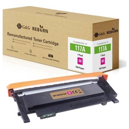 G&G Toner ersetzt HP 177A Kompatibel Magenta 700 Seiten Reborn remanufactured 21280