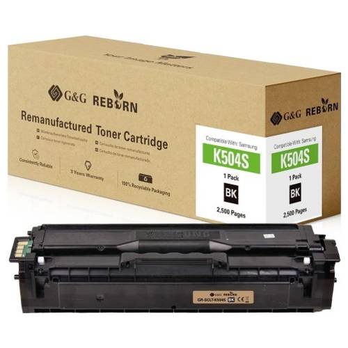 G&G Toner ersetzt Samsung K504S Kompatibel Schwarz 2500 Seiten Reborn remanufactured 21320