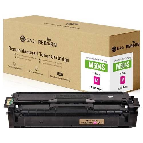 G&G Toner ersetzt Samsung K504S Kompatibel Magenta 1800 Seiten Reborn remanufactured 21322