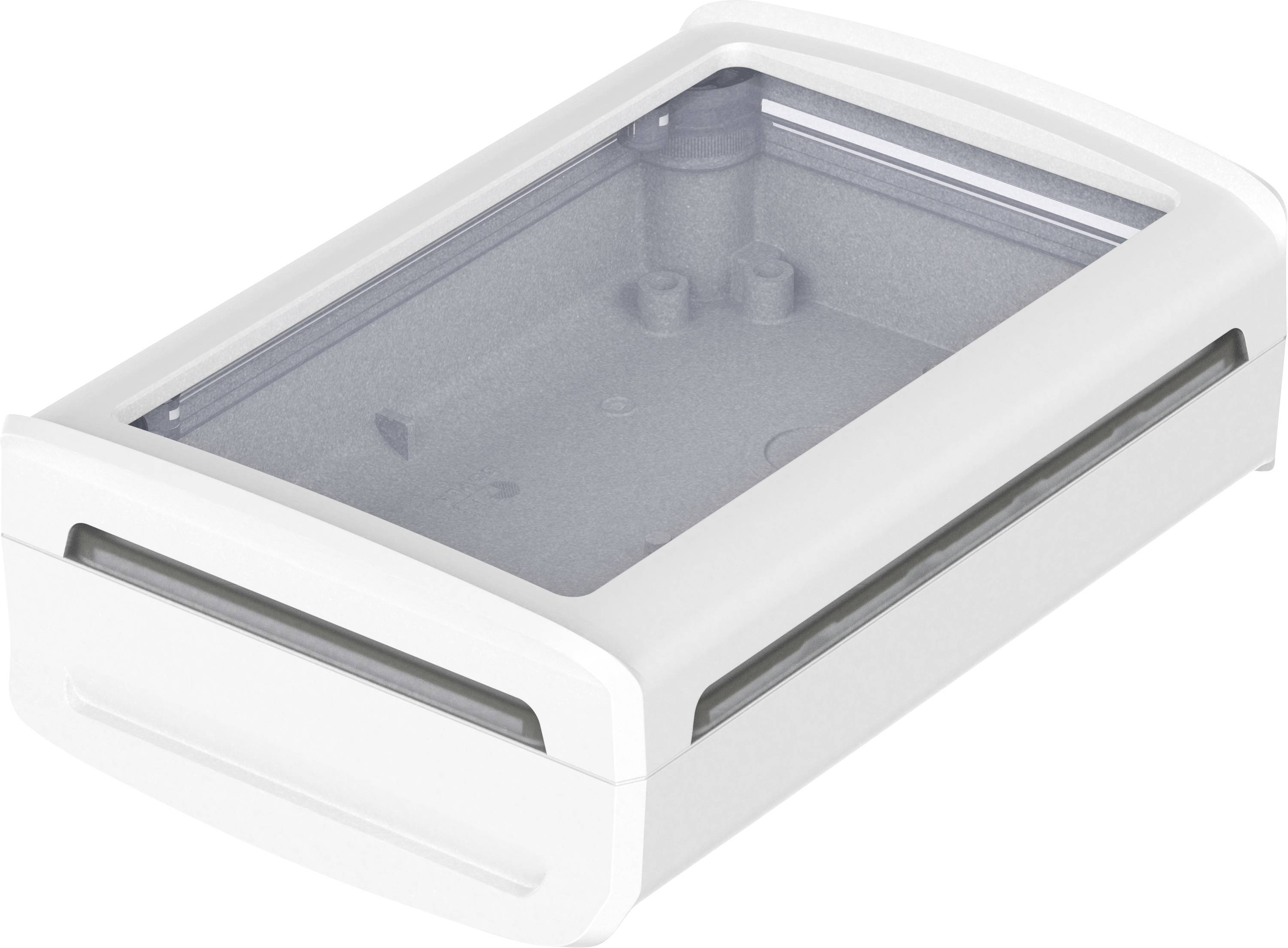 Bopla BoVersa 48322230.HMT1 Tisch-Gehäuse (L x B x H) 125 x 88 x 42 mm Polycarbonat Weiß (RAL 9003) 1 St.