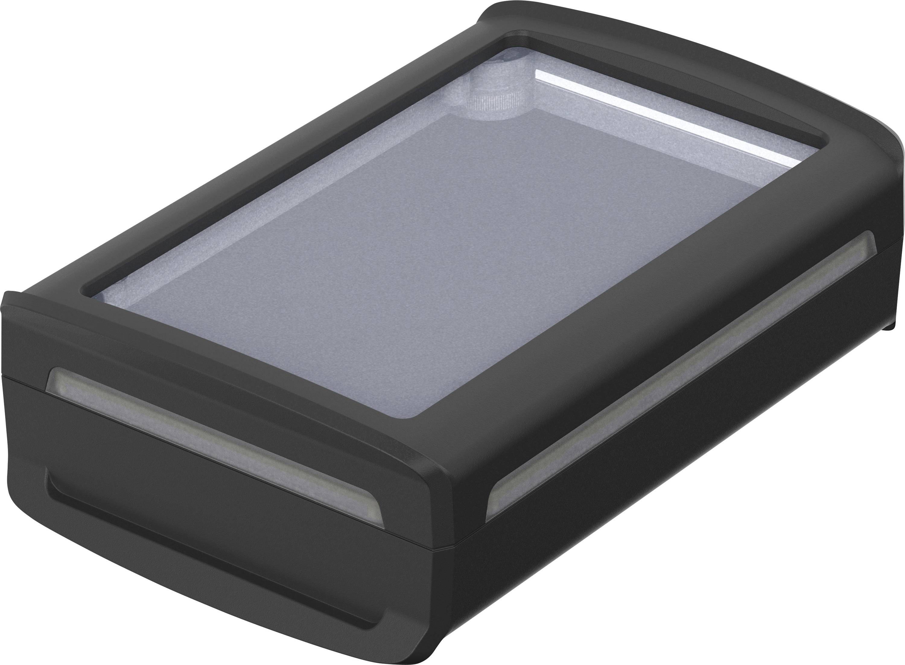 Bopla BoVersa 48322250.HMT1 Tisch-Gehäuse (L x B x H) 125 x 88 x 42 mm Polycarbonat Schwarz (RAL 9005) 1 St.