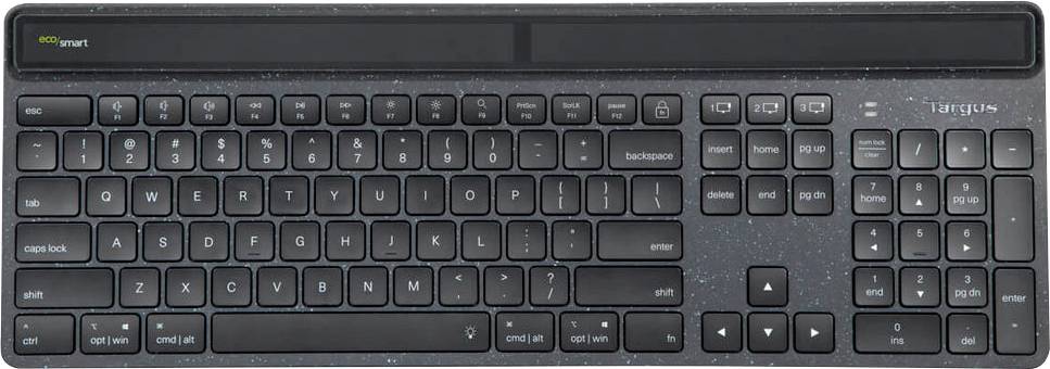 Targus EcoSmart Tastatur Englisch, QWERTY Schwarz