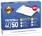 Verpackung einer FRITZ!Box 4050. Router kompatibel mit Wi-Fi 6 für schnelles Heimnetz. Enthält Hinweise auf Funktionen und Konnektivität.