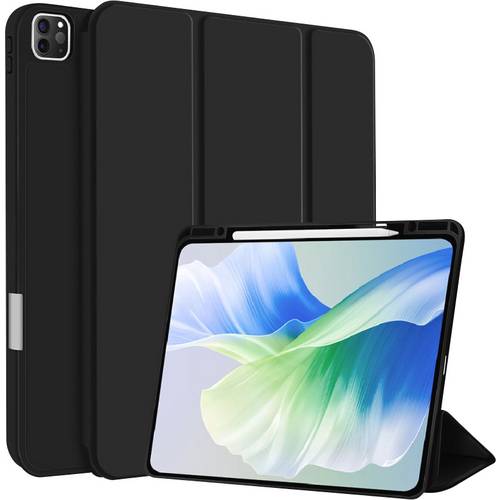 Thumbnail - 4Smarts Folio Case Basic Tablet-Cover Apple iPad Pro 11 (M4, 2024) 27,9 cm (11) Book Cover Schwarz