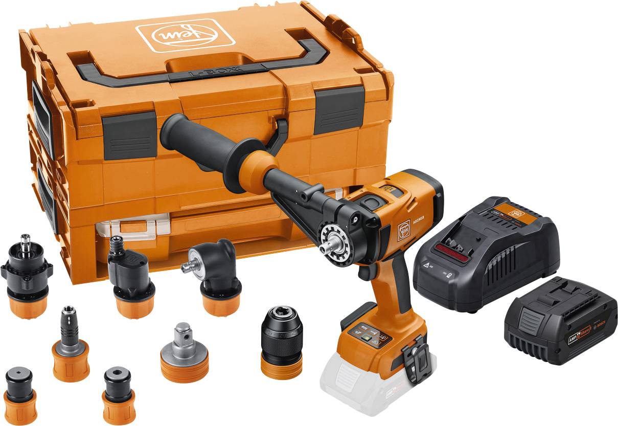 Fein ASCM 18-4 QM AS QUICKIN TOP SET 71161565000 Borrskruvdragare batteri 18 V 5 Ah Li-Ion