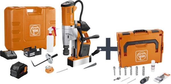 Fein AKBU 35 PMQW 18V AS CONSTRUCTION-SITE 12Ah SET 3/4 in Weldon -Akku-Kernbohrmaschine  18 V