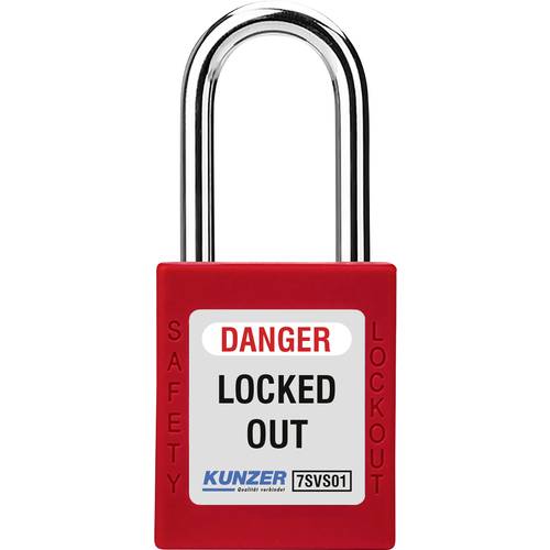 Kunzer 7SVS01 Vorhängeschloss 20 mm Bügelinnenhöhe 38 mm