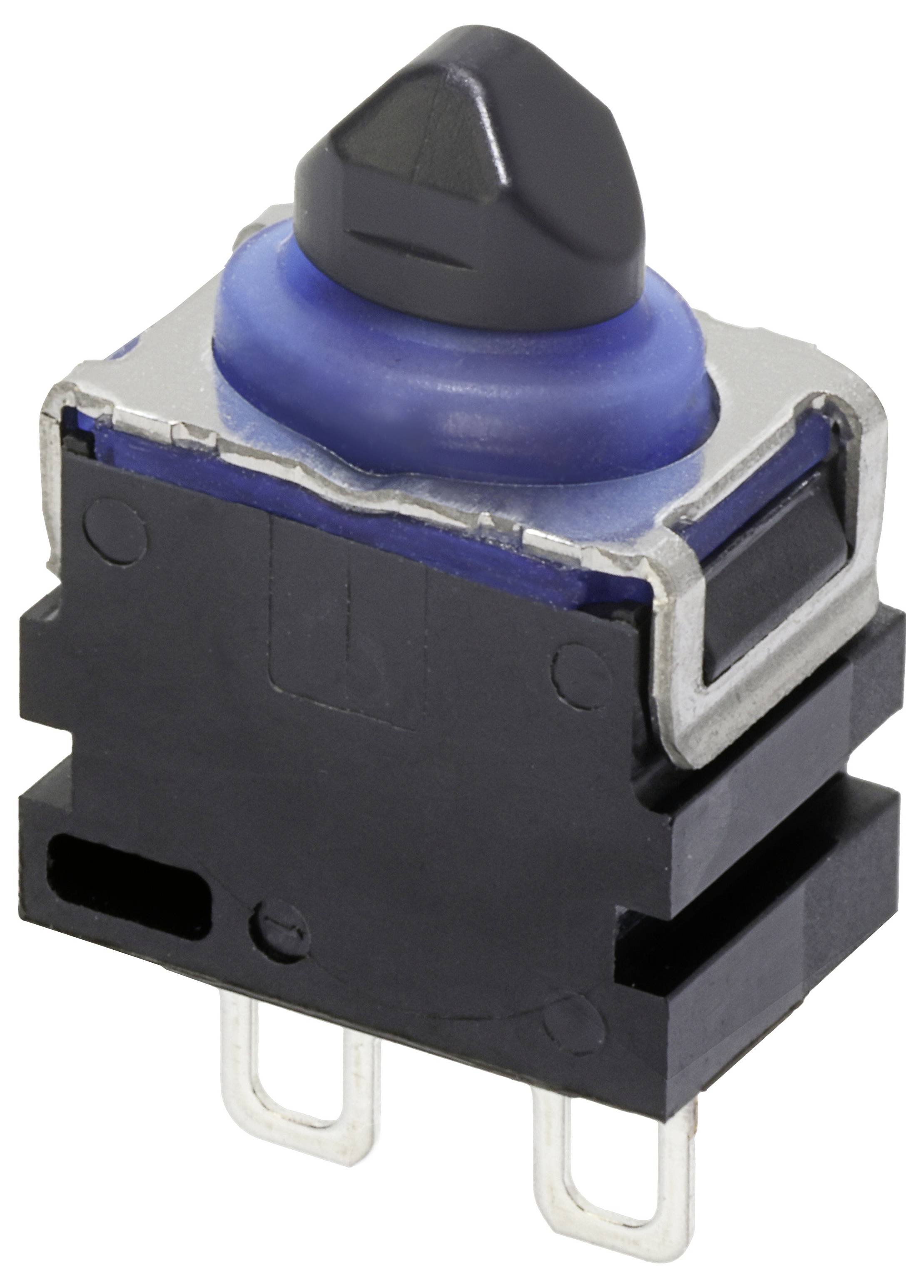 Omron D2EW-A03H Microschakelaar 12 V/DC 0.1 A 1x uit/(aan) IP67 1 stuk(s) Tray afbeelding