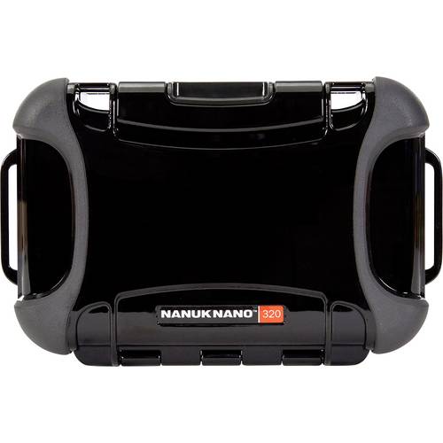 NANUK Transportkoffer Mod. 320 (B x H x T) 151 x 39 x 85 mm Schwarz 320S-000BK-0A0