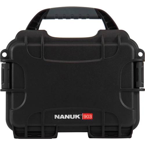 Thumbnail - NANUK Transportkoffer Mod. 903 (B x H x T) 188 x 79 x 124 mm Schwarz 903S-000BK-0A0