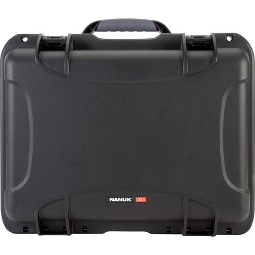 NANUK Transportkoffer Mod. 933 (B x H x T) 457 x 241 x 330 mm Schwarz 933-0001
